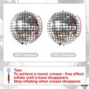 KatchOn, Big Silver Disco Ball Balloons - 22 Inch, Pack of 6 Disco Party Decorations | 4D Sphere Balloons for Bachelorette Party Decorations - 4 of 4