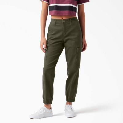 Dickies Women's High Rise Fit Cargo Jogger Pants