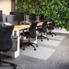 Yescom Office Desk Chair Mat for Carpets Low Pile 36" x 48" PVC Floor Mat Protector - 2 of 4