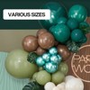 PartyWoo Balloon Arch Kit Green Brown Sand White Boho 18 12 10 5 Inch 140 pcs - 3 of 4