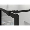 Lirago Black 34"x72" Walk-in Shower Door with Tempered Glass & Adjustable Support - 4 of 4
