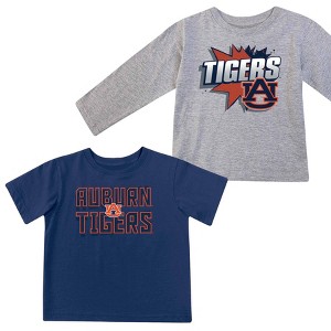 NCAA Auburn Tigers Toddler Boys' 2pk T-Shirt - 1 of 3