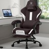 GTPLAYER Ergonomic Gaming Chair with Footrest, Lumbar Support, Breathable Computer Chair with Pocket Spring Cushion, Chairs for Adults - 2 of 4