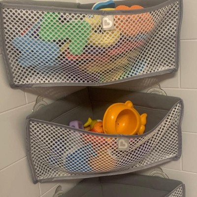 Munchkin High'n Dry Corner Bath Toy Organizer - Gray : Target