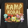 Girls' - SpongeBob SquarePants - Kamp Koral Kamp Koral Group Fitted Short Sleeve Graphic T-Shirt - 2 of 4
