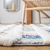 Moroccan Fringe Shag MFG110 Power Loomed Area Rug - Safavieh - 4 of 4