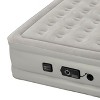 Insta-Bed Raised 19 Inch Queen Air Mattress w/ Built In Pump & Camping Bedding - image 4 of 4