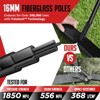 Adjustable Volleyball Net Set 12ft/20ft, Portable Freestanding with Carry Bag for Training & Outdoor - 4 of 4
