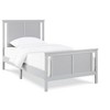 PAGED Twin Size Toddler Bed Wooden Baby Bed Frame with Reversible Panel, Headboard and Footboard for Bedroom - 4 of 4