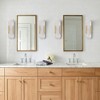CityFurn 13.8''/20'' LED Alabaster Wall Sconces for Bathroom - 3 of 4