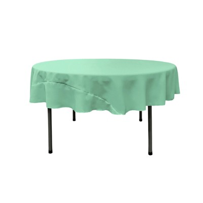 Slickblue Polyester Poplin Round Tablecloth 41 Different Colors 7 Sizes