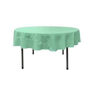 Slickblue Polyester Poplin Round Tablecloth 41 Different Colors 7 Sizes - 1 of 1