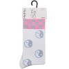 Memoi Women's Yin Yang Cotton Blend Novelty Crew Sock - 2 of 2