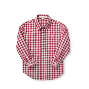 Hope & Henry Boys'  Poplin Button Down Shirt, Infant - 1 of 4