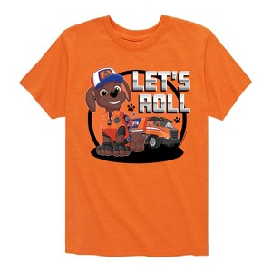 Boys' - Paw Patrol - Let's Roll Zuma Short Sleeve Graphic T-Shirt - 1 of 4
