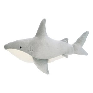 Manhattan Toy Snarky Sharky Velveteen Sea Life Toy Shark Stuffed Animal, 16" - 1 of 4