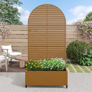 PexFix Metal Wall Planter Box with Trellis for Climbing Plants - 1 of 4