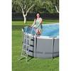 Bestway 18 Foot Power Steel Swimming Pool Set with Vacuum and Maintenance Kit - 4 of 4