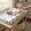 LISM 4 Pack Neutral Unisex Fitted Baby Changing Pad Cover Set - 4 of 4