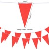 Unique Bargains Outdoor Garden Wedding Birthday Decoration Pennant Flag Banner 50ft - 2 of 4