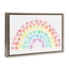 Stupell Industries Rainbow of Hearts, 31" x 21" - 3 of 4