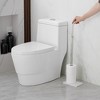 BWE Freestanding Toilet Paper Holder With Natural Marble Base - 4 of 4