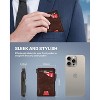 Paaaawaters typecase Tactical Wallet for Men Card Holder: Pop Up Card Case, Genuine Leather, Smart, RFID Blocking - 4 of 4