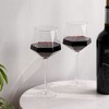 Viski Seneca Glasses - Faceted Stemmed Glasses - 2 of 4