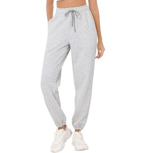 Baggy Sweatpants for Women High Waisted Summer Lounge Pants with Pockets - 1 of 4