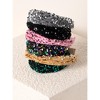 Shiraleah Knotted Sequins Headband-Pink - image 3 of 3