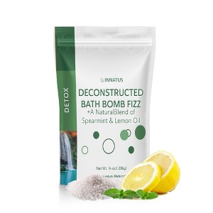 Sea Salt Fizzy Deconstructed Detox Bath Bomb – Cleansing & Relaxation, Made in USA-IN-1036 - 1 of 1
