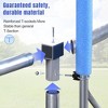 Whisen 16FT Round Trampoline for Kids, Safety Net, Basketball Hoop & Ladder, Easy Assembly Outdoor Play - Blue - 4 of 4