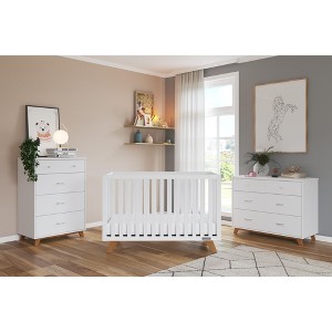 Child Craft Camden Crib & Changing Table Nursery Set, 2-Piece, Includes 4-in-1 Convertible Crib and Changing Table, Grows with Your Baby - 1 of 4