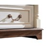 NicBex Dresser with Drawer,Storage Cabinet with Wood Base,Chest of Drawers with Riser Trim,Wood Dressers for Bedroom,Living Room Furniture,Walnut - 4 of 4