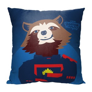 Marvel Guardians Of The Galaxy 3 Rocket Throw Pillow 18x18 Inches - 1 of 2