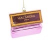 Cody Foster 4.0 Inch Pink Box Of Macarons Ornament Cookie Sweets Tree Ornaments - 2 of 3