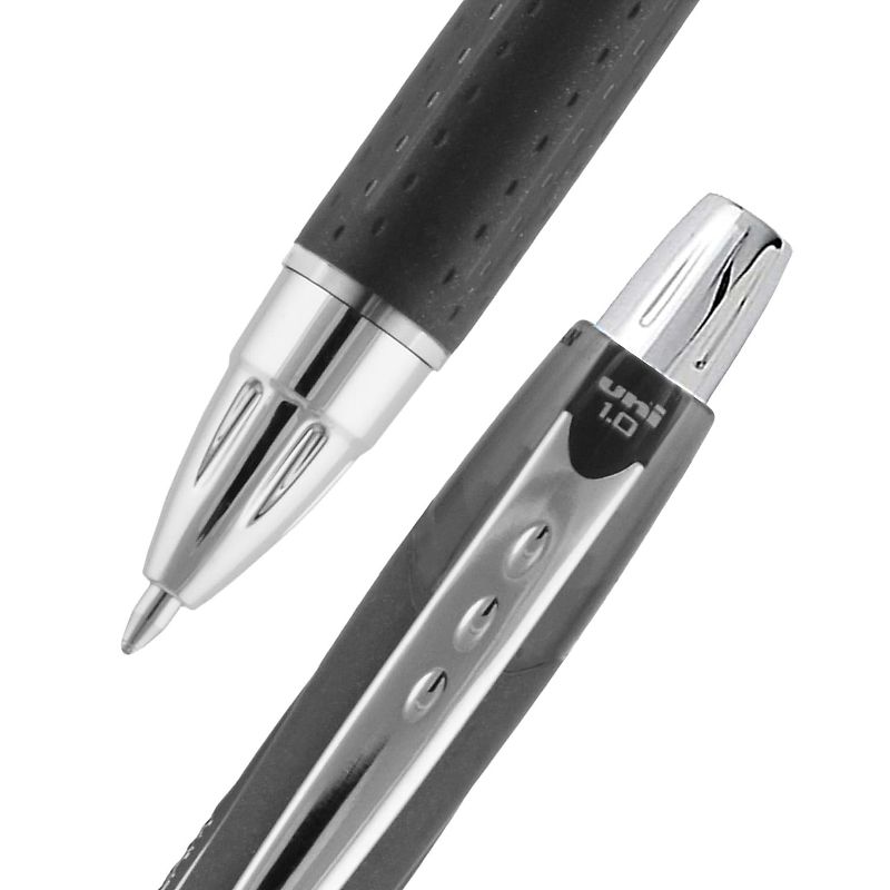 uni-ball uni Jetstream RT Retractable Ballpoint Pen Medium Point 1.0mm Black Ink Dozen (73832), 2 of 9