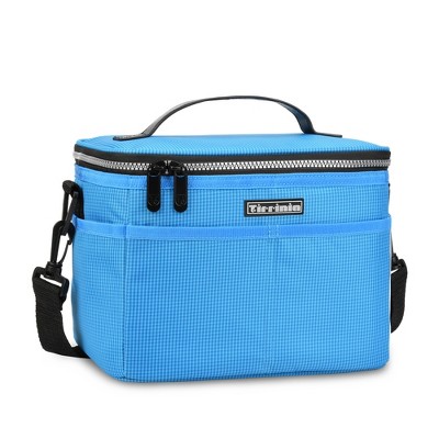 Tirrinia Insulated Lunch Bag for Women/Men, Leakproof Thermal Reusable Lunch Box Tote, Lunch Cooler for Work w/ Side Pocket