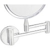 Round Wall Mount Vanity Mirror, 12.8x10 Inch 1X/5X Magnifying Bathroom Mirror - 4 of 4