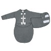 embe 0-3mo Long Sleeve Swaddle Sack, Arms-In/Arms-Out, Legs-In/Legs-Out - 3 of 4