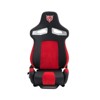 APRILSOUL Universal PVC Bucket Style Reclinable Sport PU Leather Simulator Racing Seat with Adjustable Lock Slide - 3 of 4