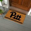 Evergreen University of Pittsburgh Logo Turf Mat, Brown- 28 x 16 Inches Indoor Outdoor Doormat - 2 of 4