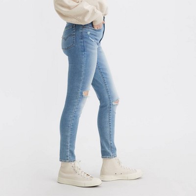 Hollister Solid Blue Jeggings 29 Waist - 69% off