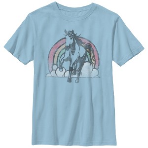Boy's Lost Gods Rainbow Horse T-Shirt - 1 of 3