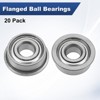 Unique Bargains Durable Chrome Steel Flanged Ball Bearing 20 4mm x 10mm x 4mm - 4 of 4