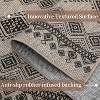 Area Rug 2x6 Easy Jute Runner Rugs for Hallway,Washable Kitchen Rug Runner,Non-Slip Jute Bathroom Area Rug - 2 of 4