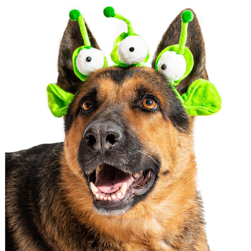 Midlee Alien Dog Headband Costume, 1 of 10