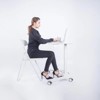 Vynxaria Compact Tech Standing Desk Adjustable Height Space Saving Design for Small Offices Home Workspaces - 3 of 4