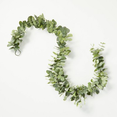 6&#39; Faux Eucalyptus Garland - Hearth &#38; Hand&#8482; with Magnolia