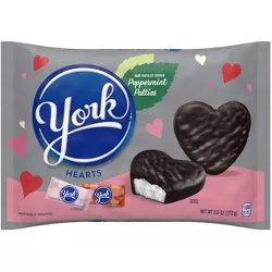 York Valentine's Dark Chocolate Miniature Hearts - 9.6oz